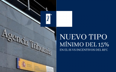 El tipo mínmo del 15% y el REFC