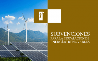 Subvenciones para la instalación de energías renovables