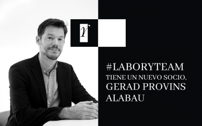 Laborý anuncia el nombramiento de un nuevo socio para el ejercicio 2023, Gerard Provins Alabau