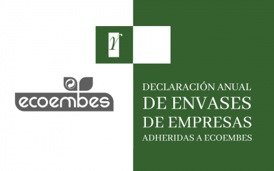 Declaración Anual de Envases de empresas adheridas a ECOEMBES
